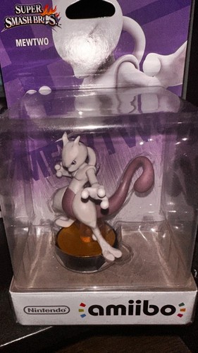 Mewtwo Amiibo - Super Smash Bros. Nintendo (Pokémon)
