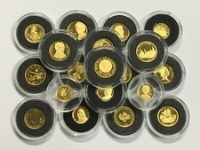 THE SMALLEST GOLD COIN IN THE WORLD, Gold Fine 999s, CHOICE (S2-1