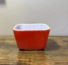 Vintage Pyrex Red 501-B Dish Only No Lid Kitchen Storage Container Retro