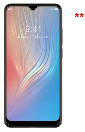 HTC Wildfire X Protector de Pantalla Protección de la vista dipos - Imagen 5 de 5