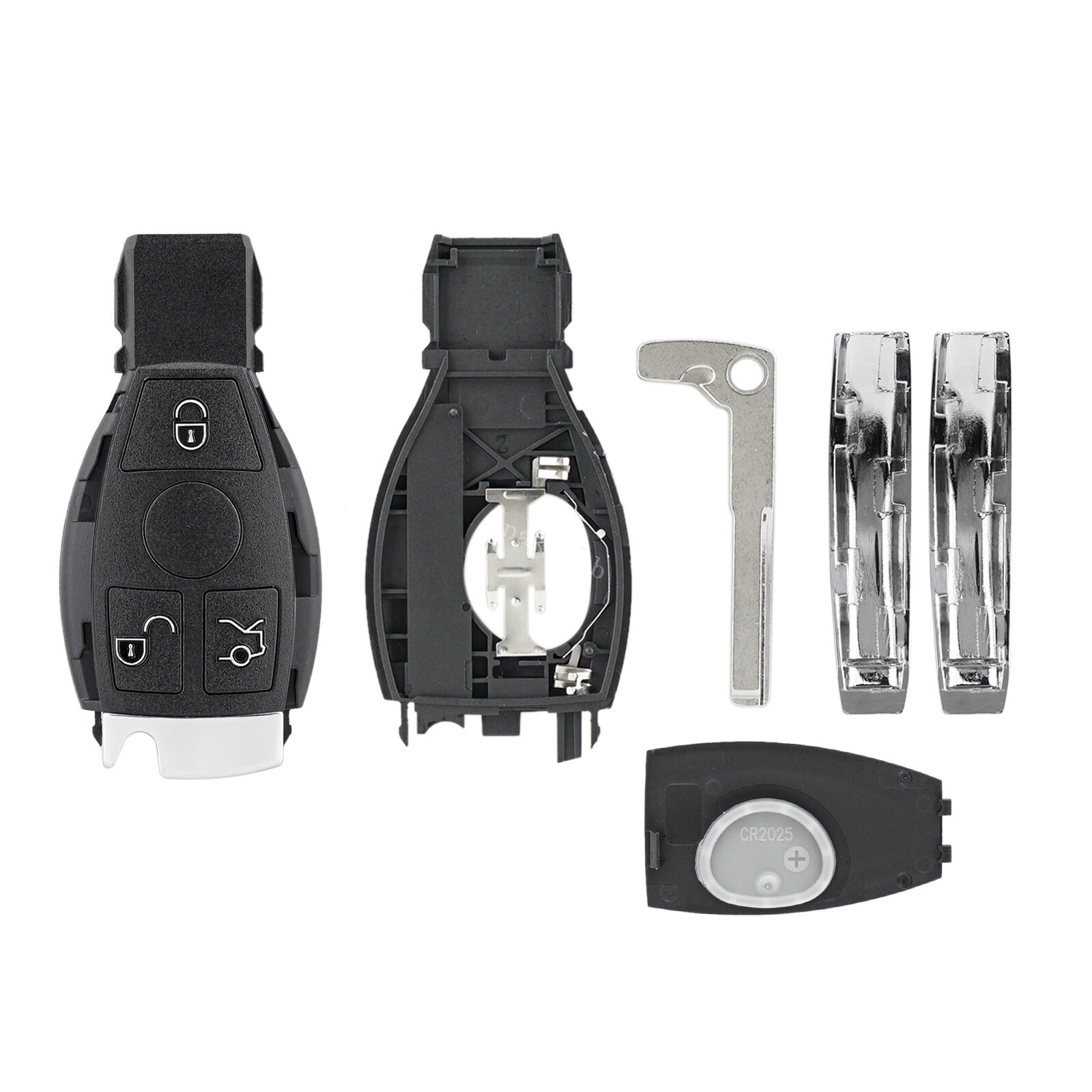3 Tasten Schlüssel Gehäuse für Mercedes Benz W203 W204 W205 W211 W212 W216 W221