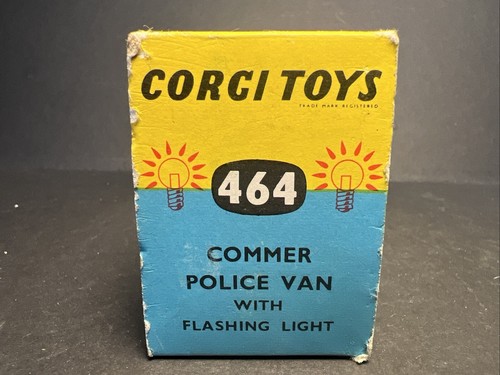 1966-69 Corgi Toys - 464 COMMER COUNTY POLICE VAN + OVP B - Bild 19 von 22