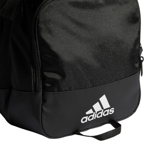 adidas Unisex Defender 4.0 Gym Duffel Bag for Men and Women, Black/White, Small - 第 3/8 張圖片