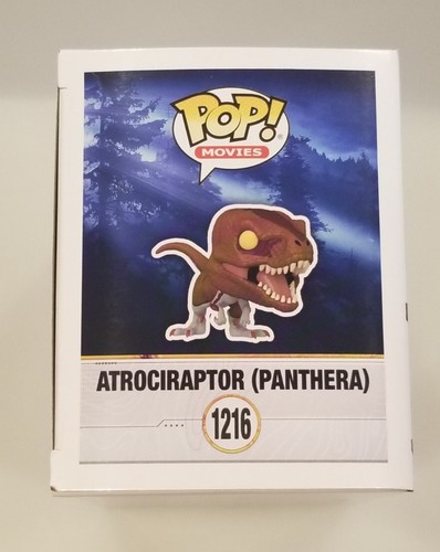 MIB Funko PoP! FYE Exclusive Jurassic World Atrociraptor (Panthera) w Protector - Bild 4 von 6