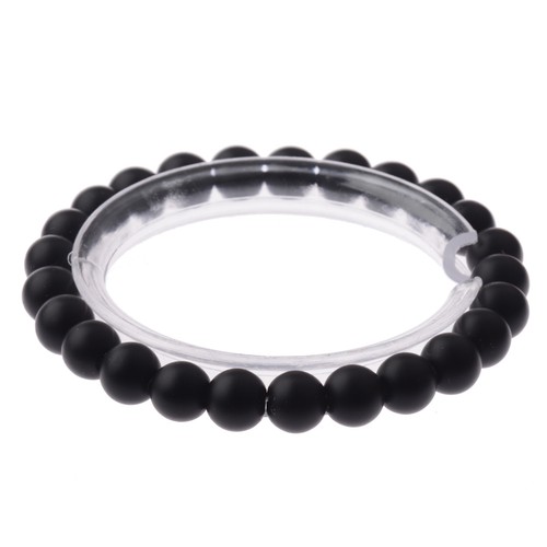 20pcs Handmade Natural Gemstone Round Beads Stretchy Bracelet Healing Reiki 8mm - Picture 4 of 12
