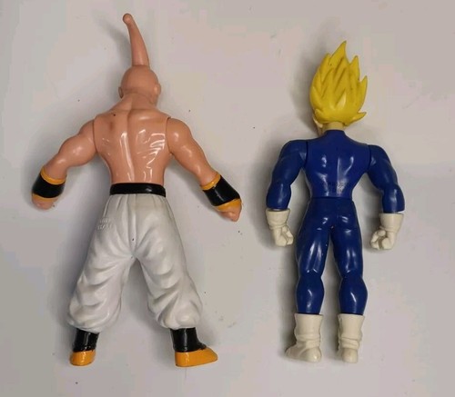 VTG Dragon Ball Z Majin Buu & Super Saiyan Vegeta 1989 5.5’ Figures Lot of 2 - Picture 3 of 4