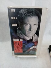 Clear and Present Danger (VHS, ) Harrison Ford