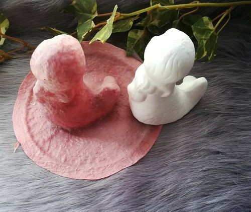 Handmade Latex Cast Mold Concrete Mold Concrete Sea Nixe Mermaid - Picture 4 of 7