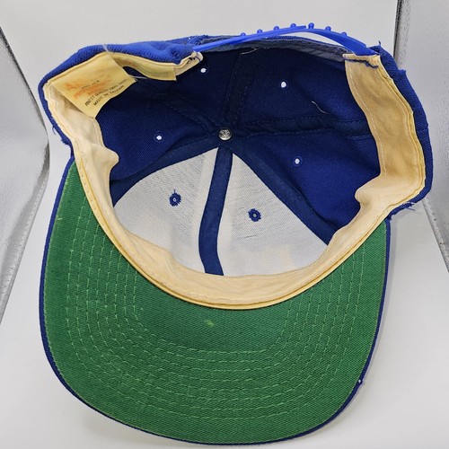 Vtg 90s Sports Specialties Embroidered Los Angeles Rams Wool Snapback Hat Cap - Picture 12 of 14