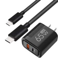 65W Fast Charging Block Type C Wall Charger For Samsung ZFold6 Fold5 Flip5 Flip4