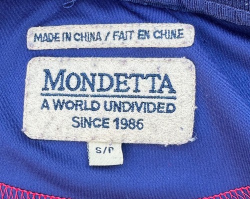 Vintage Mondetta United States Men's Red Full Zip Track Jacket Size S. - Picture 5 of 10