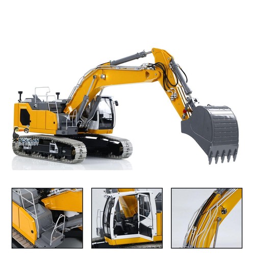 Metal LESU Aoue-LR945 1/14 Hydraulic RC Excavator Construction Digger Model Car - Picture 3 of 22