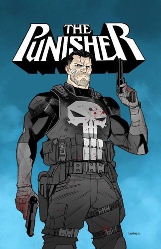 E# PUNISHER "COMIC" CUSTOM RESIN UNPAINTED HEAD SCULPT. Action figures 1/6 scale - Imagen 3 de 3