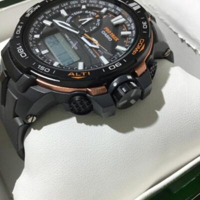 CASIO PRO TREK PRW-6000Y-1JF タフソーラー used Used] CASIO PRO TREK PRW-6000Y-1JF black | eBay
