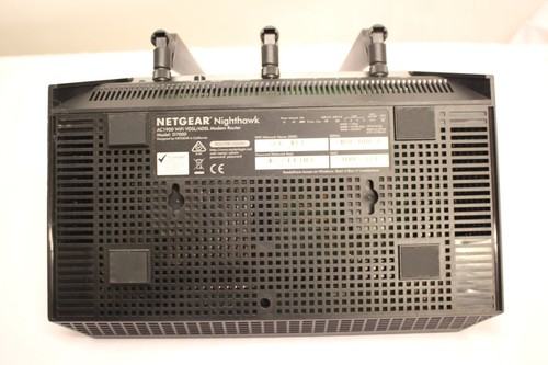 NETGEAR NIGHTHAWK D7000 AC1900 DWUPASMOWY GIGABITOWY GIGABIT WIFI VDSL ADSL MODEM ROUTER - Zdjęcie 8 z 10