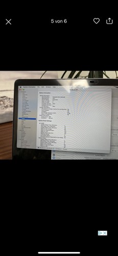 MacBook Air 13 Zoll QWERTZ super Zustand, Spacegrau, 128GB, 8GB RAM (ende 2018) - Bild 8 von 10