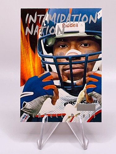 Terrell Davis 1998 SkyBox Premium Intimidation Nation #1IN Denver Broncos 1:360 - Imagen 1 de 2