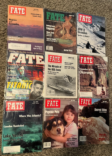 Fate Magazine Lot - True Reports of the Strange & Unknown 1998-2003 ( 9 Issues ) - Bild 2 von 2