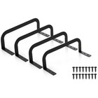 Tlence 4 Pcs Mattress Retainer Bar, Metal Mattress Slide Stopper, Non Slip