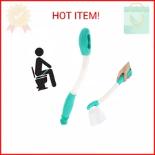 Toilet Aids Tools, Long Reach Comfort Wipe, Bottom Buddy Toilet Tissue Wiping Ai
