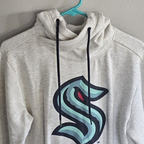 Seattle Kraken Pullover Hoodie Herren Größe S weiß - Bild 6 von 7