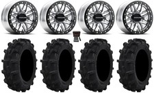 Raceline Ryno Bdlk 14 Wheels Machined 27 Mud Xc Tires Rzr Xp 1000 Pro Xp