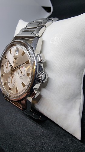 Longines Conquest Heritage Chronograph (calibro. L.650.2)  (Ref.L1.641.4)   - Foto 2 di 22