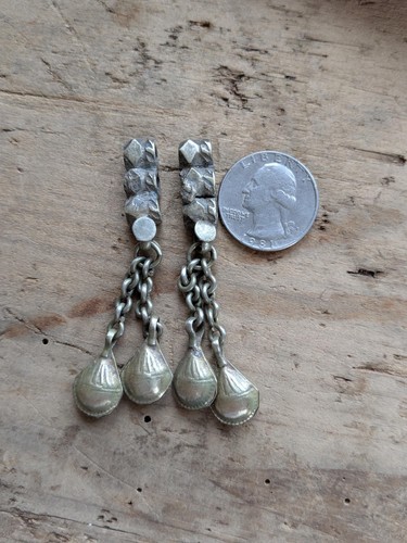 Vintage Kashmiri mehrsträngige Verbinder Paar (19471) - Bild 2 von 4