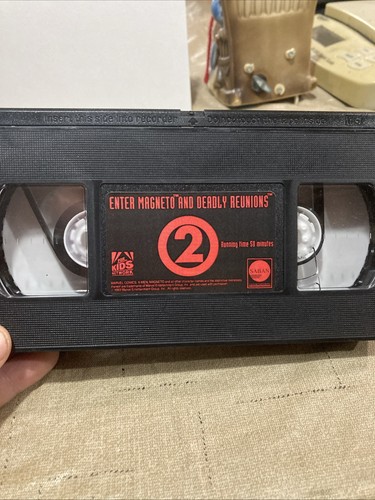 Pizza Hut X-Men VHS #2 Creators Choice Marvel Comic Superhero - Picture 8 of 11
