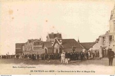 Carte Postale Ancienne - 80 - Cayeux sur Mer - Le Boulevard de la Mer et Magic C