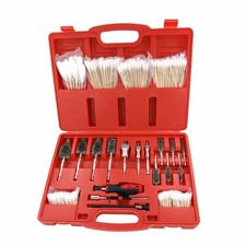 Diesel Fuel Injector Seat And Bore Cleaning Brush Kit