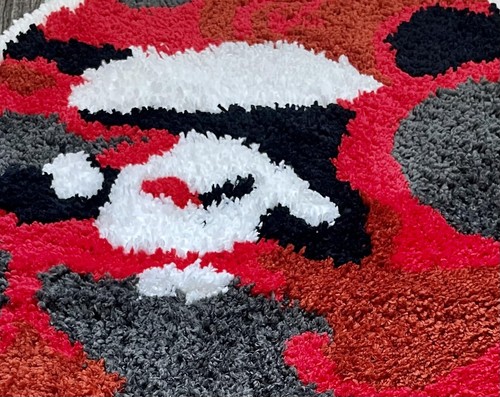 Tappeto Bape - fatto a mano e premium - 28 pollici L * 20 pollici L (70 * 50 cm) - tappeto Hypebeast -... - Foto 4 di 8