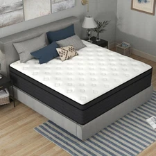 10" 12" 14" Gel Memory Foam Spring Hybrid Mattress Twin Full Queen King In a Box