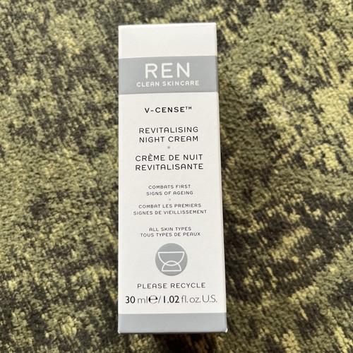 REN V-Cense Revitalisierende Nachtcreme 30ml NEU & VERSIEGELT