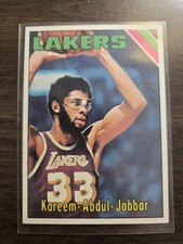 NBA 1975 Kareem Abdul Jabbar PSA7