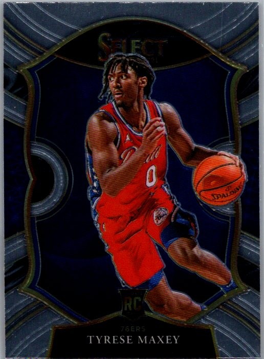 2020-21 Panini Select #81 Tyrese Maxey