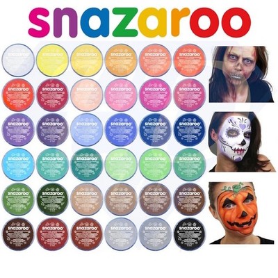 Snazaroo Body Paint - ungiftiges Wasser - hautsicher auf Basis