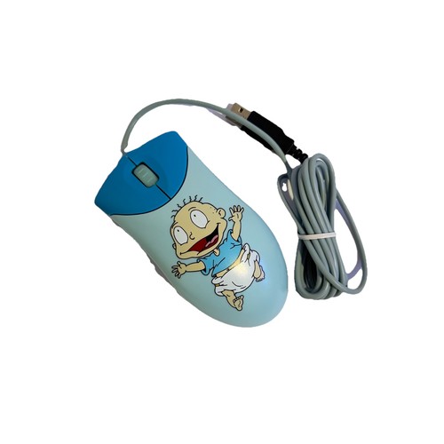 Vintage 1999 Viacom Nickelodeon Rugrats Tommy Pickles kabelgebundene USB-Maus funktioniert - Bild 1 von 3