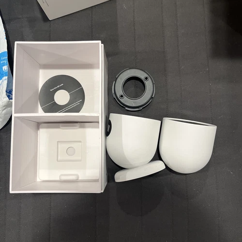 Google GA01894-US Nest Cam Indoor/Outdoor Security Camera (Pack of 2) - White