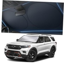 Foldable Windshield Sun Shade for Car   240T Reflective UV and Heat Medium