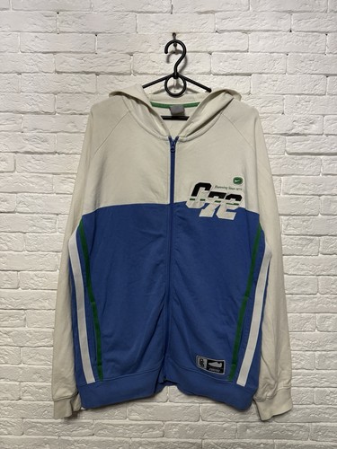 Vintage Nike Cor72Z Full Zip Hoodie Cortez Huge Logo Sz L - Picture 1 of 10