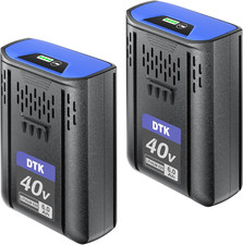 Kobalt 40V Battery Replacement 6000mAh - 2 Pack for Cordless Tools