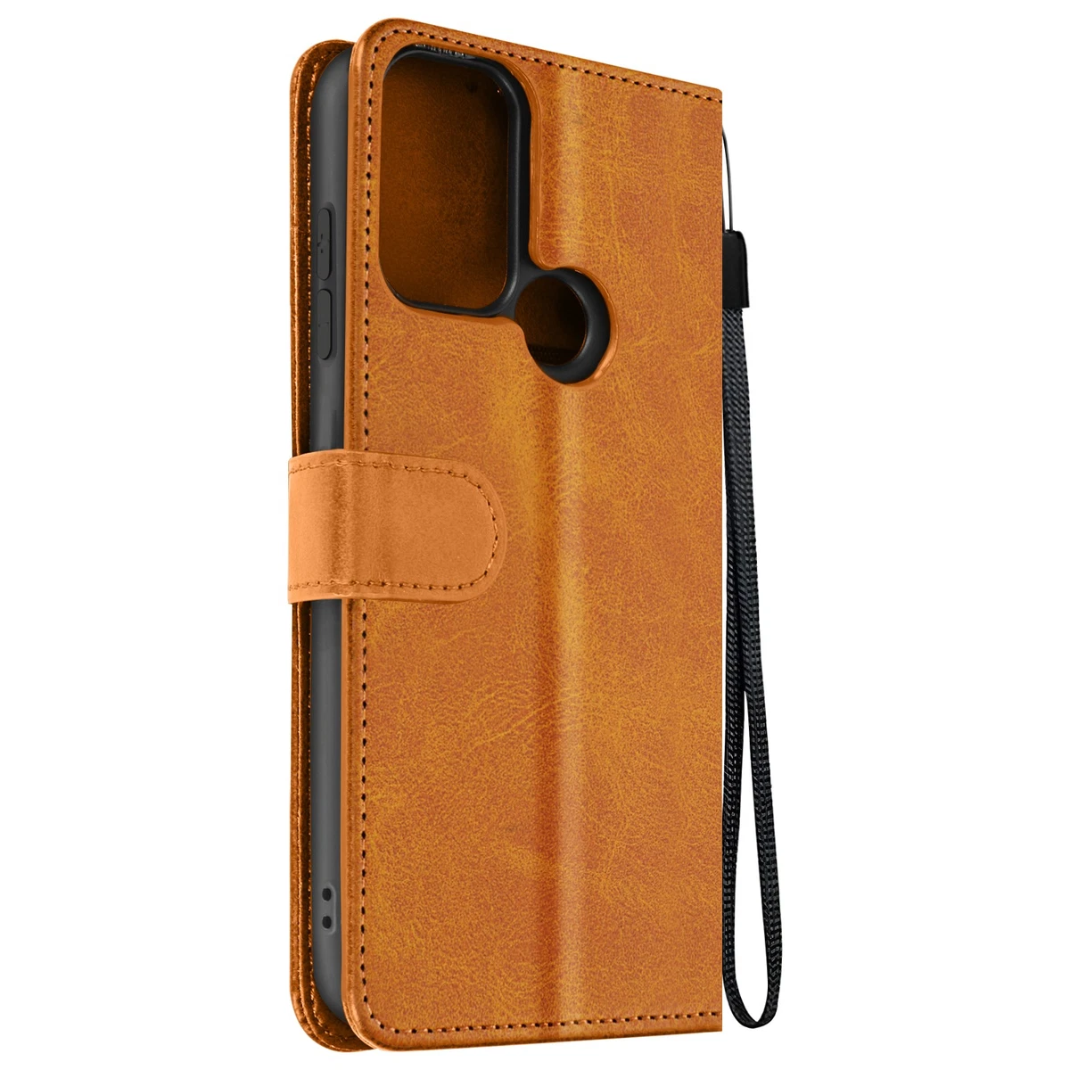 Suncase Custodia IN Pelle Antico Braun + Silicone per Samsung Galaxy S23 Fe 4062864216399