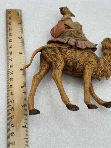 Vintage 1983 Fontanini Depose Italy 3 Wisemen Kings Magi On Camels Nativity Set - Bild 14 von 14