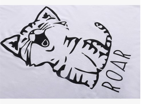 My Fav Women’s Loungewear Cat Pet PJ'S Pyjama Set Black White Medium NEW RSP £30 - Picture 3 of 5