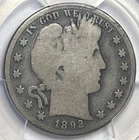 1892-S Barber Half Dollar - PCGS AG-3; Nice Key Date; Choice For The Grade!