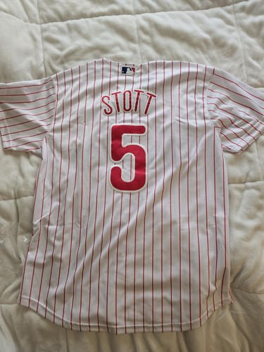 Herren Philadelphia Phillies Bryson Stott Nike weiß Replica Spielertrikot Large - Bild 3 von 8