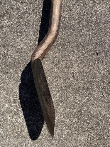 Antique BOLTON JOHNSON Round Dig Shovel. Cast Iron Handle & Blade. RARE - 第 11/17 張圖片