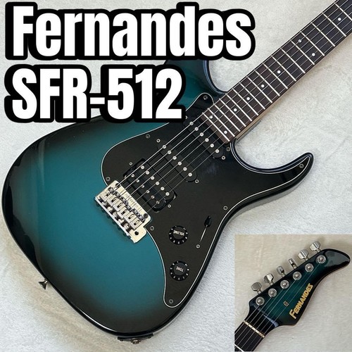 Fernandes SFR-512 Stratocaster E-Gitarre Softcase inklusive gebraucht