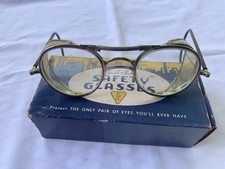 Bausch Lomb Vintage Safety Glasses With Box As Is Some Wear